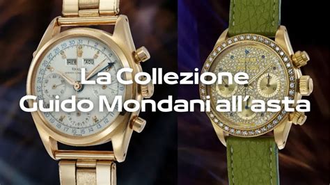 anziano mette all'asta rolex|Guido Mondani e i suoi Rolex: quel folle grande amore.